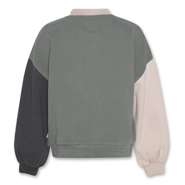 Color-Block Baby Sweatshirt Soft Cotton Pullover for Babies Stylish Winter Top (2)