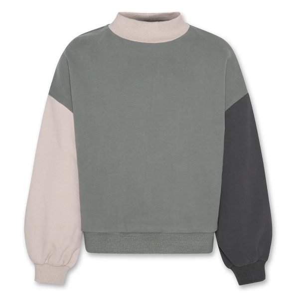 Color-Block Baby Sweatshirt Soft Cotton Pullover for Babies Stylish Winter Top (3)